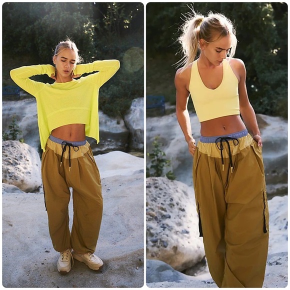 Free People Pants - New! Free People Movement Spring Forward Pants ✨ RARE Color Combo✨ Large NWOT!